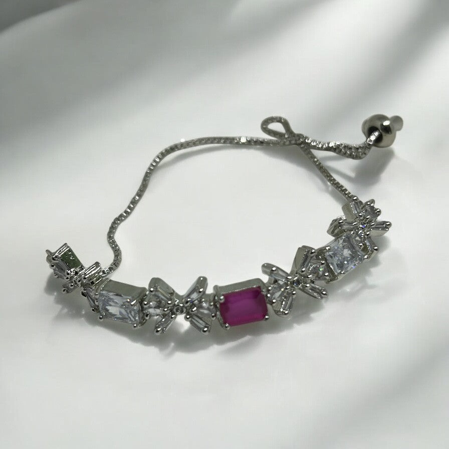 Enfashionate Stone Chain Bracelet