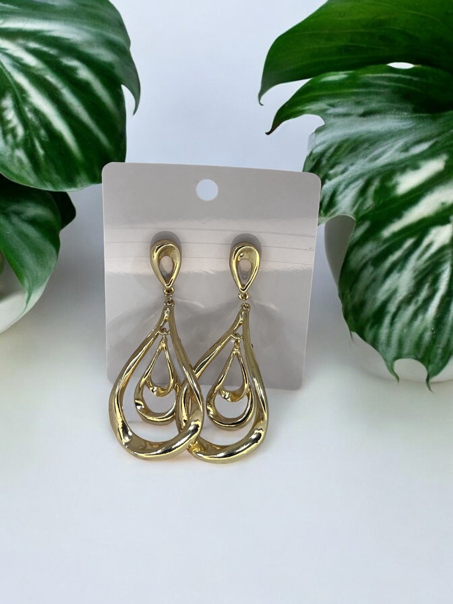 18K Gold Plated Long Earing