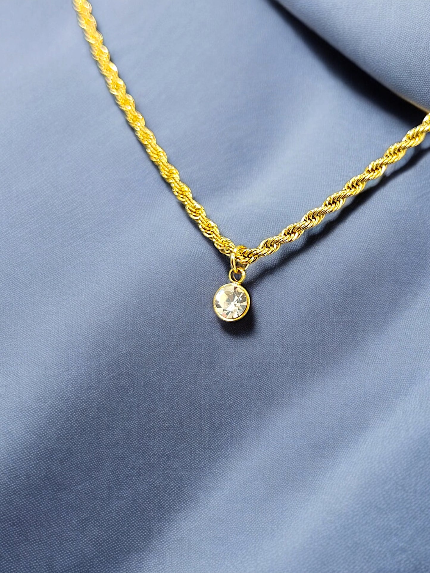 Enfashionate Anti Tarnish AD Pendant