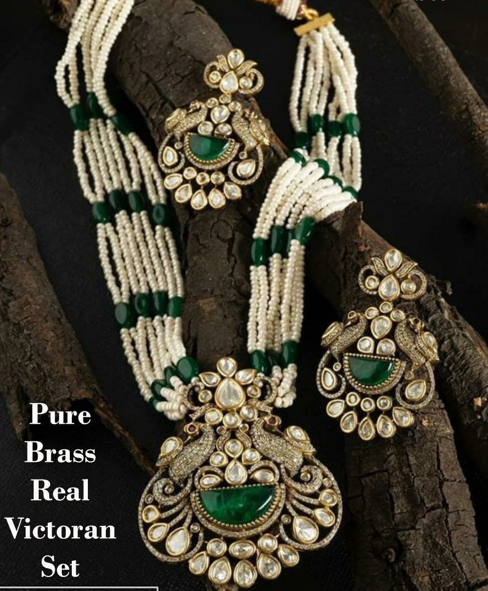 Pure Brass Real Victorian Set By Enfashionate