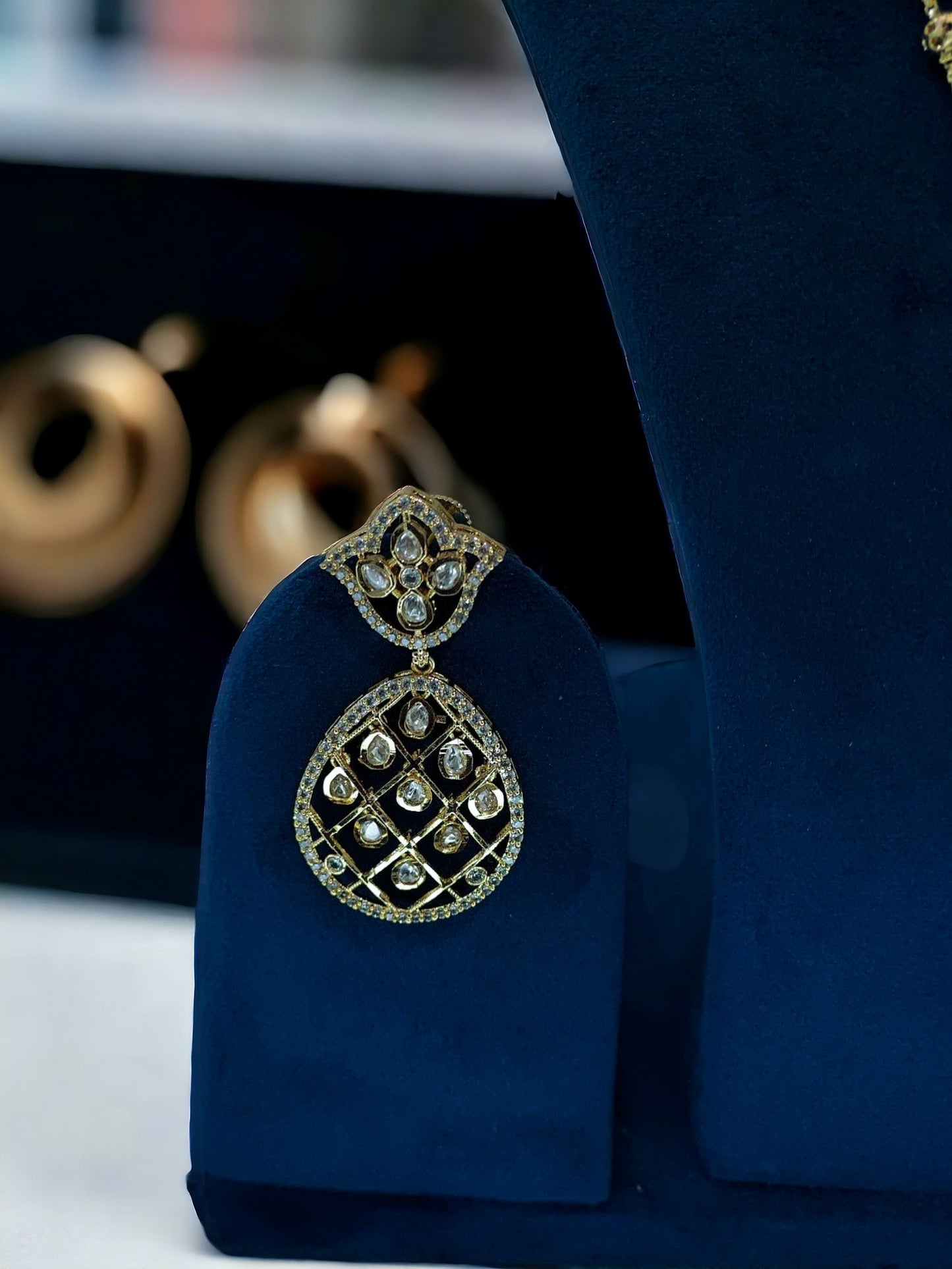 Enfashionate 22K Gold Plated Pendant set
