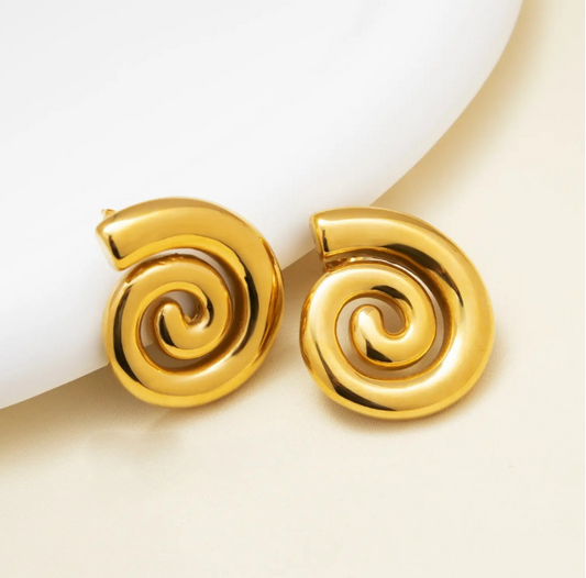 Golden Hoops By Enfashionate
