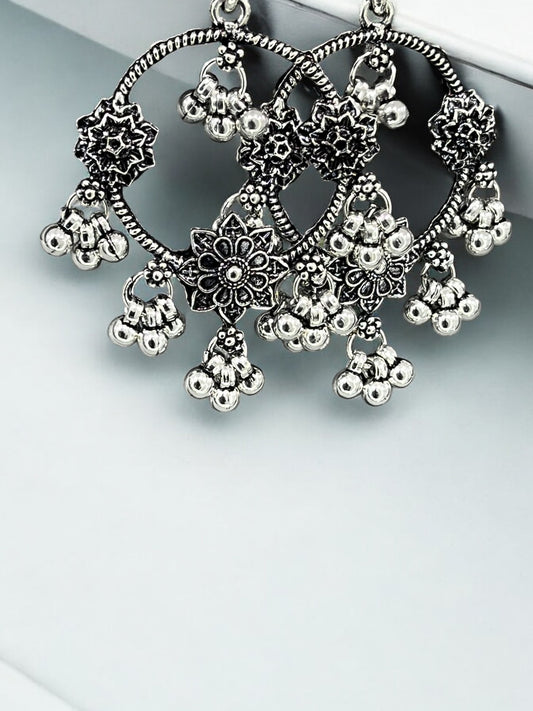 Enfashionate Oxidised jhumka