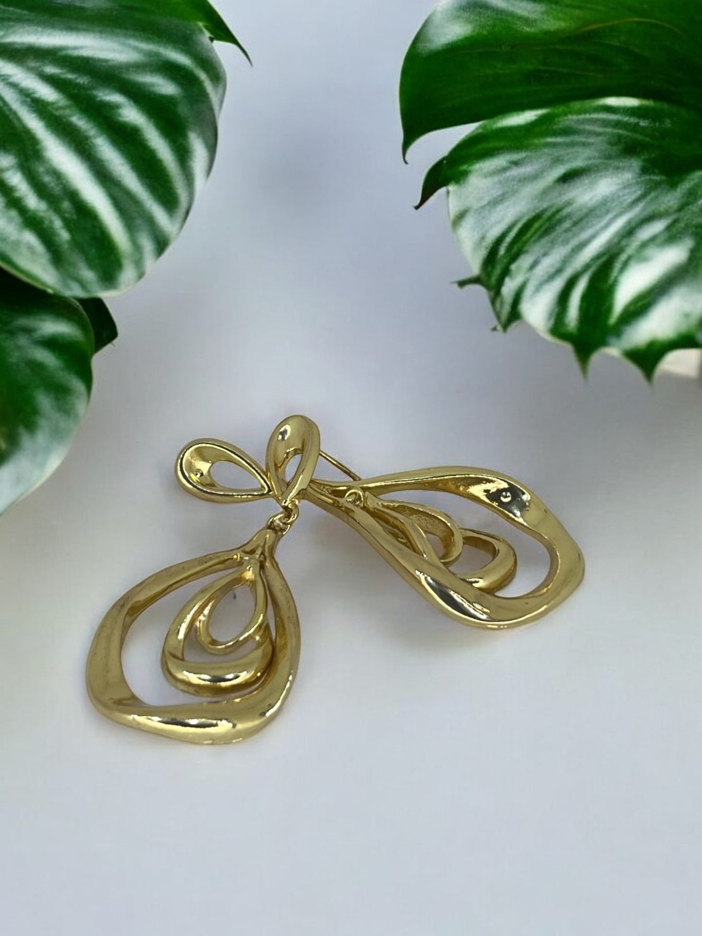 18K Gold Plated Long Earing