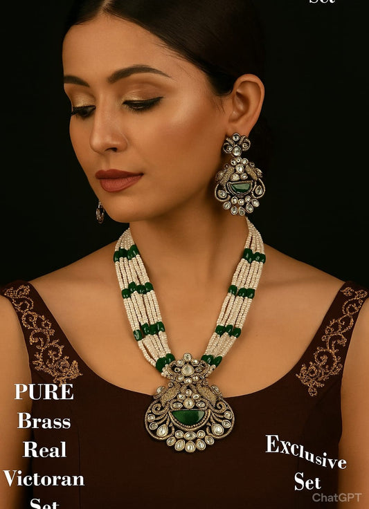Pure Brass Real Victorian Set By Enfashionate
